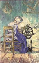 Haga click para ver la imagen ampliada 1889 paysanne au rouet a filer.jpg